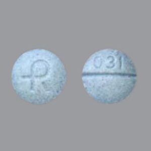 Closeup image of Alprazolam 2 mg